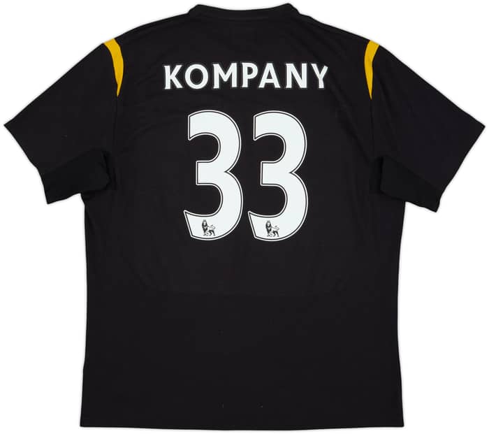 2009-10 Manchester City Away Shirt Kompany #33 - 7/10 - (XL)