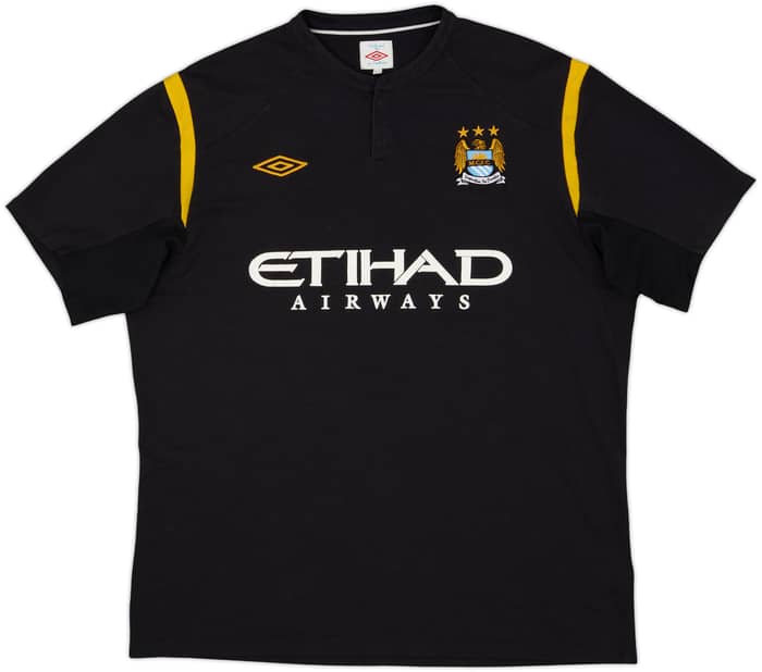 2009-10 Manchester City Away Shirt Kompany #33 - 7/10 - (XL)