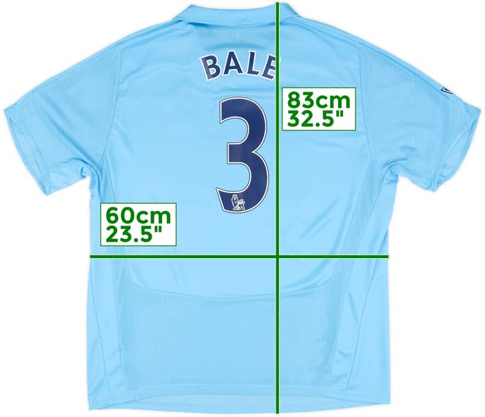 2008-09 Tottenham Away Shirt Bale #3 - 8/10 - (L)