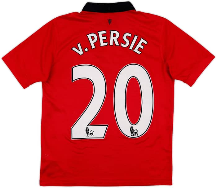 2013-14 Manchester United Home Shirt V.Persie #20 - 7/10 - (L.Boys)