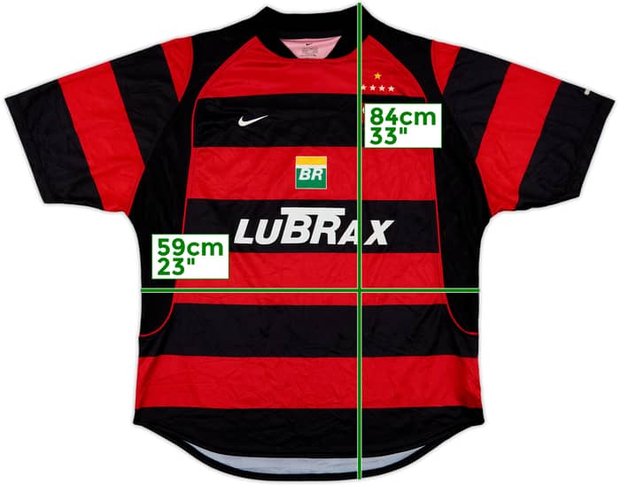 2002-04 Flamengo Home Shirt - 10/10 - (XL)