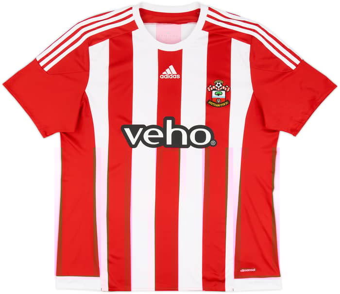 2015-16 Southampton Home Shirt Virgil #17 - 6/10 - (XL)