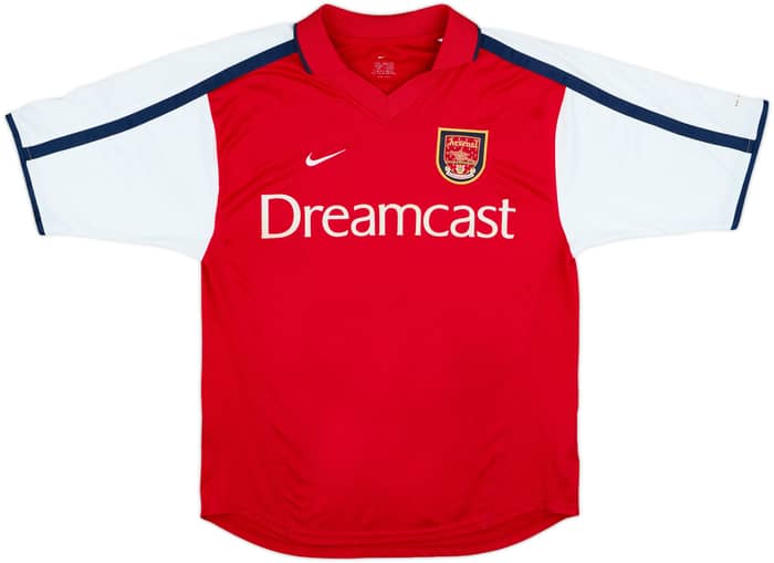 2000-02 Arsenal Home Shirt Bergkamp #10 - 9/10 - (S)