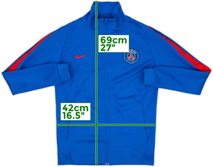2015-16 Paris Saint-Germain Nike Track Jacket - 8/10 - (M)