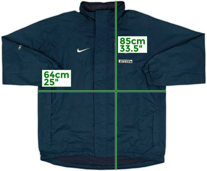 2006-07 Inter Milan Nike Hooded Rain Jacket - 5/10 - (L)