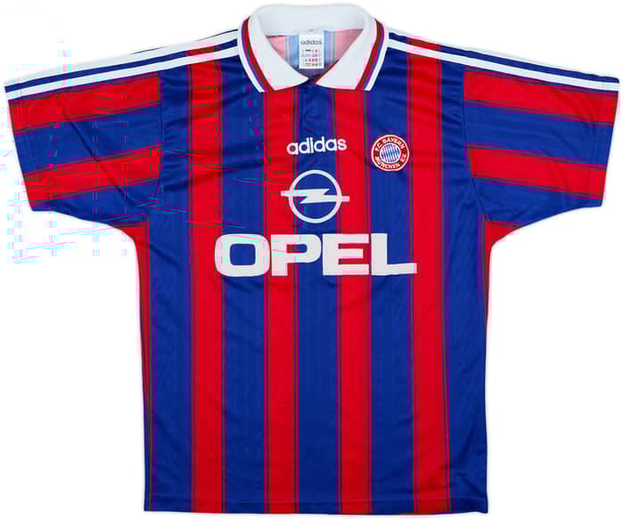 1995-97 Bayern Munich Home Shirt Klinsmann #18 - 7/10 - (S)