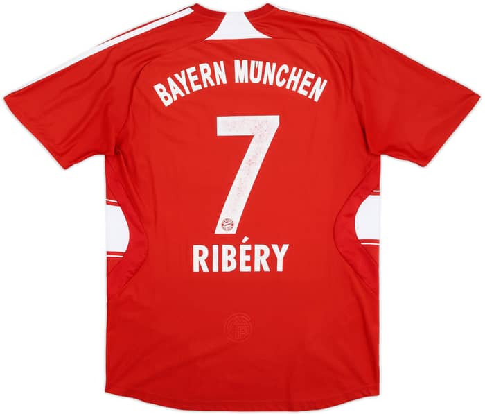 2007-08 Bayern Munich Home Shirt Ribery #7 - 5/10 - (M)
