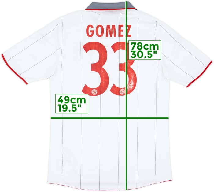 2009-10 Bayern Munich Third Shirt Gomez #33 - 5/10 - (M)