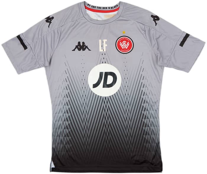 2020-21 Western Sydney Wanderers Staff Issue Kappa Training Shirt LF - 7/10 - (S)