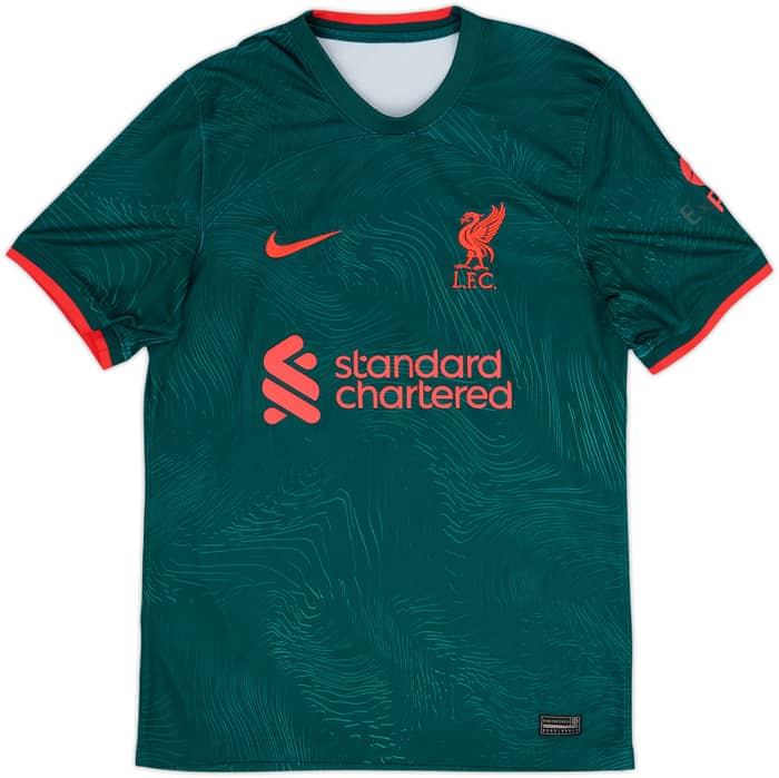2022-23 Liverpool Third Shirt Virgil #4 - 10/10 - (S)