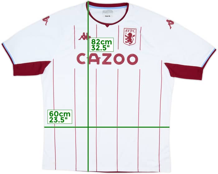 2021-22 Aston Villa Away Shirt - 9/10 - (4XL)