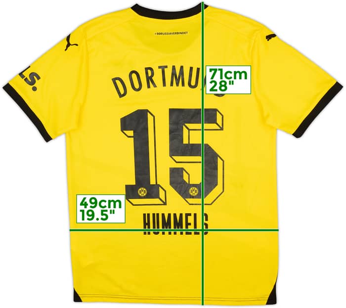 2023-24 Borussia Dortmund Home Shirt Hummels #15 - 9/10 - (M)