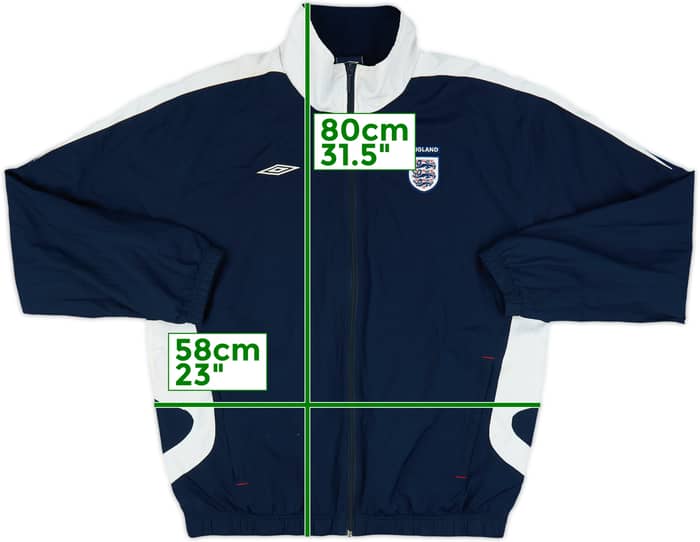 2004-06 England Umbro Track Jacket - 7/10 - (L)