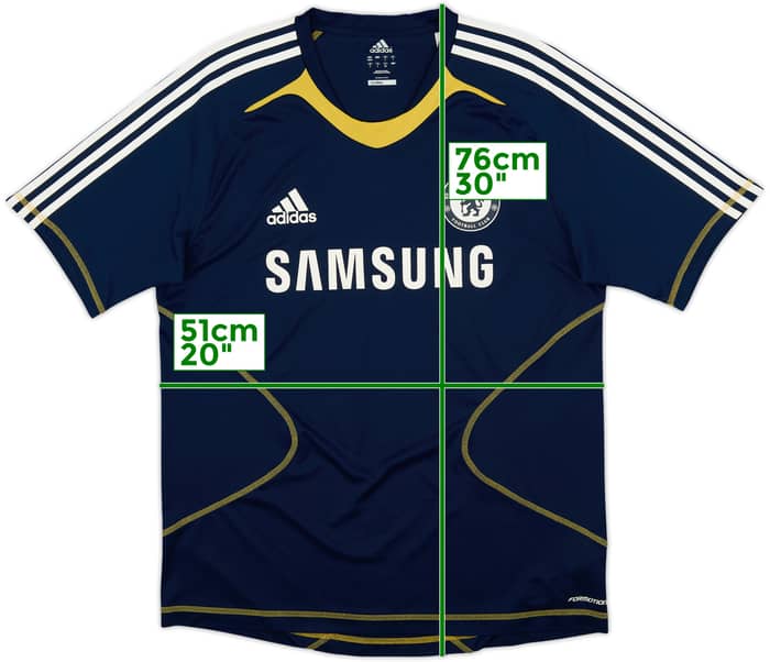 2010-11 Chelsea adidas Training Shirt - 8/10 - (L)
