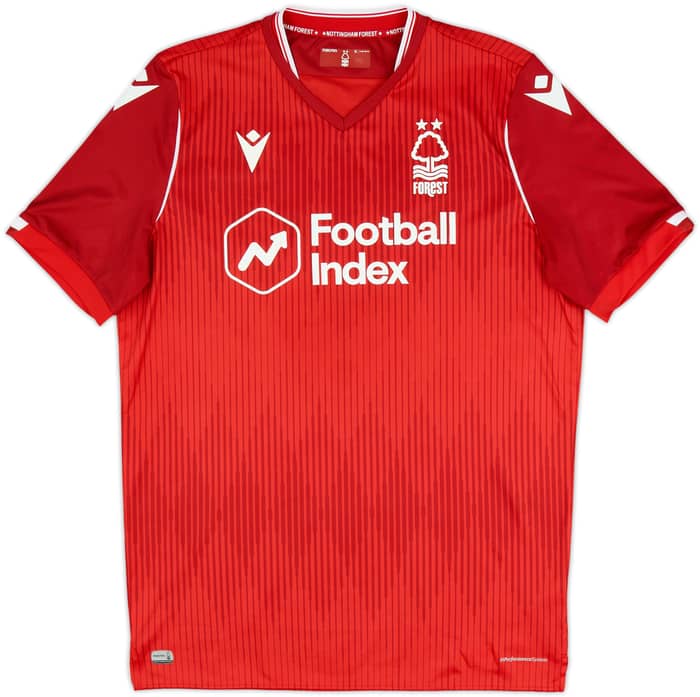 2019-20 Nottingham Forest Home Shirt Yates #22 - 8/10 - (XL)