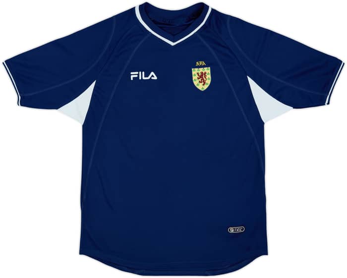 2000-02 Scotland Home Shirt - 8/10 - (M)