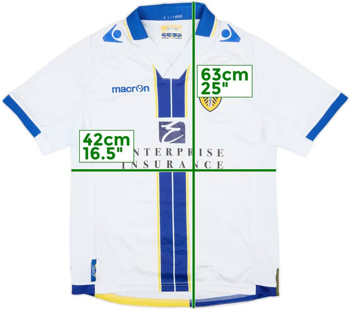 2013-14 Leeds United Home Shirt - 6/10 - (L.Boys)