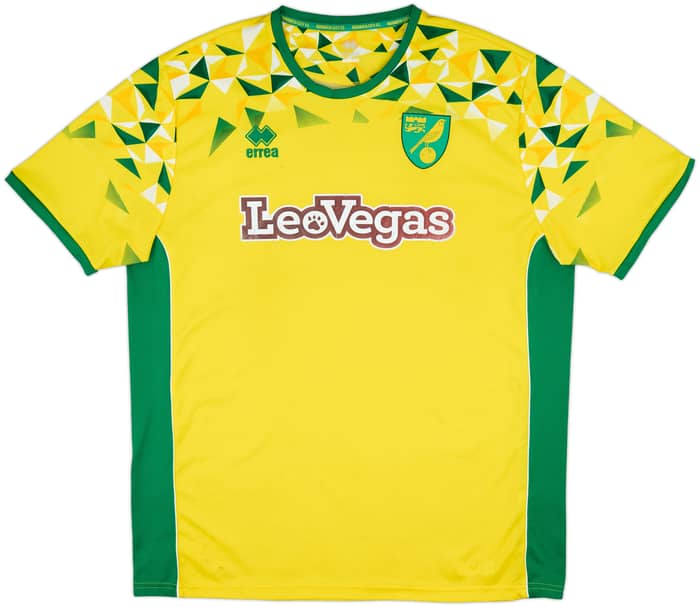 2018-19 Norwich Home Shirt - 6/10 - (XXL)