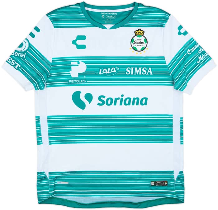 2020-21 Santos Laguna Home Shirt - 9/10 - (L)