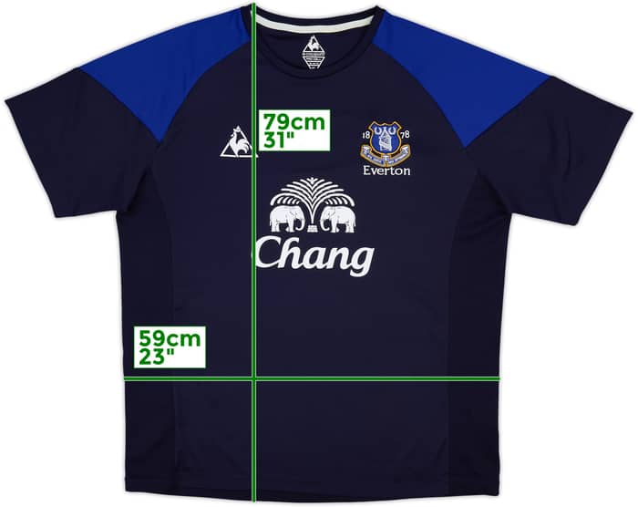2010-11 Everton Le Coq Sportif Training Shirt - 10/10 - (XL)