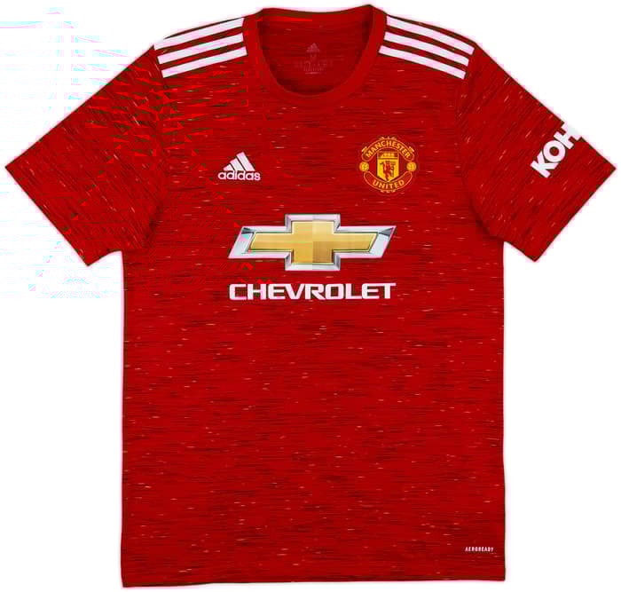 2020-21 Manchester United Home Shirt B.Fernandes #18 - 6/10 - (M)