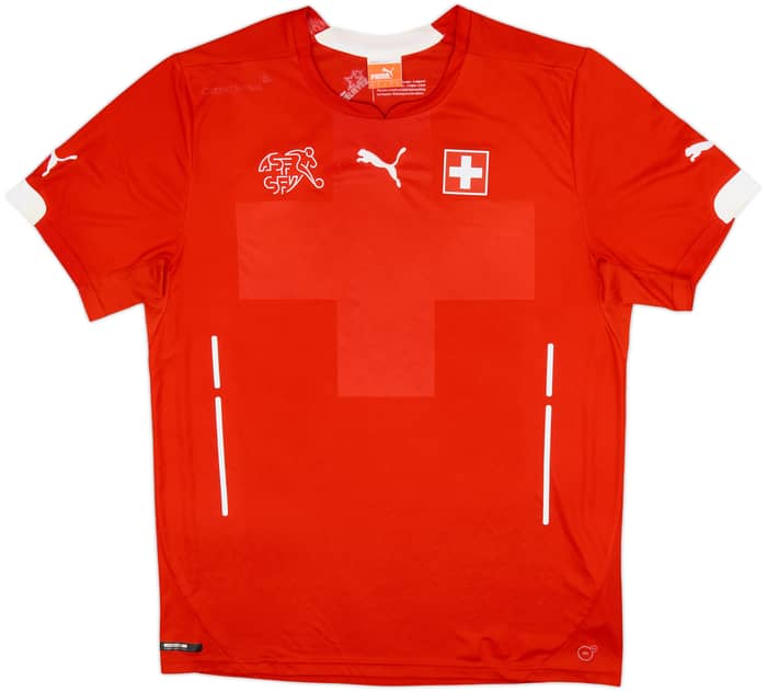 2014-15 Switzerland Home Shirt - 7/10 - (L)