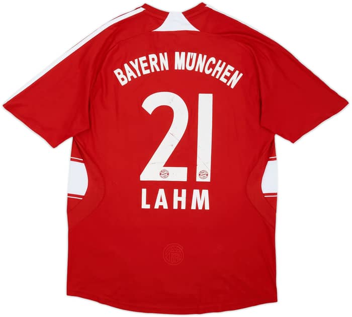 2007-08 Bayern Munich Home Shirt Lahm #21 - 6/10 - (M)