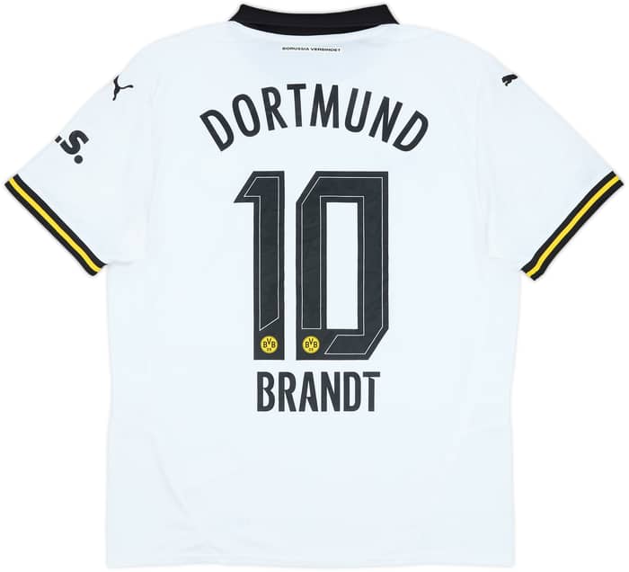2024-25 Borussia Dortmund Third Shirt Brandt #10 - 6/10 - (L)