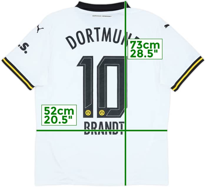 2024-25 Borussia Dortmund Third Shirt Brandt #10 - 6/10 - (L)