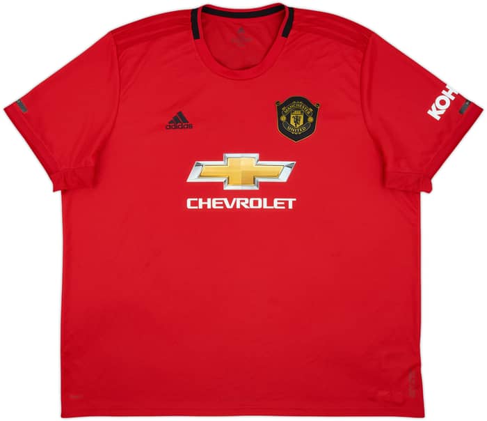 2019-20 Manchester United Home Shirt B.Fernandes #18 - 9/10 - (3XL)