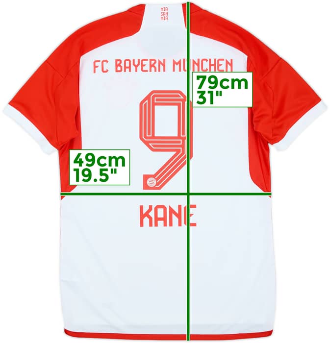 2023-24 Bayern Munich Home Shirt Kane #9 - 10/10 - (M)