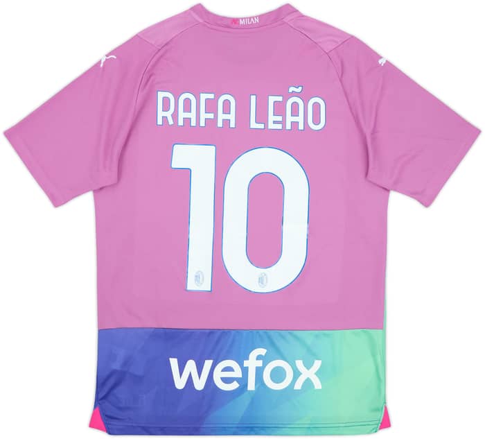 2023-24 AC Milan Third Shirt Rafa Leao #10 - 9/10 - (M)