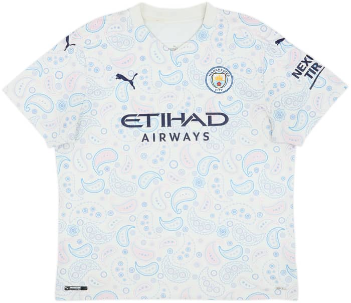 2020-21 Manchester City Third Shirt De Bruyne #17 - 6/10 - (XXL)