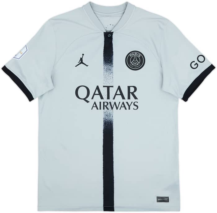 2022-23 Paris Saint-Germain Away Shirt Mbappe #7 - 8/10 - (M)