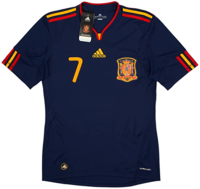 2010-11 Spain Away Shirt David Villa #7 (S)