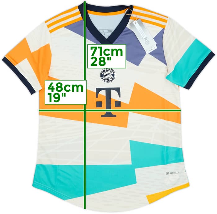 Camiseta de la cuarta equipación del Bayern Munich 2022-23 (Mujeres M)