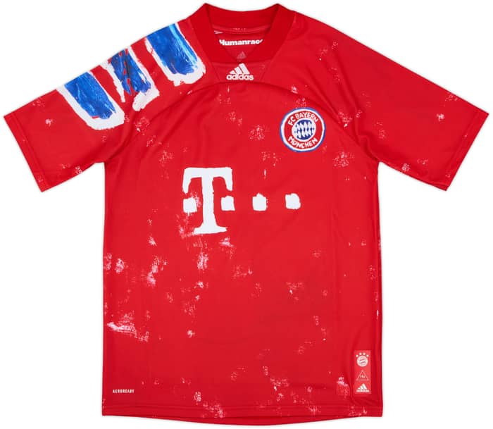 Camiseta de la cuarta equipación adidas x Humanrace del Bayern Munich 2020-21 - 9/10 - (XL.Niños)