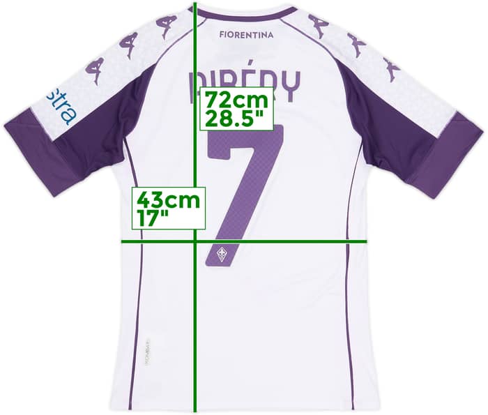 2020-21 Fiorentina Authentic Away Shirt Ribery #7 (M)