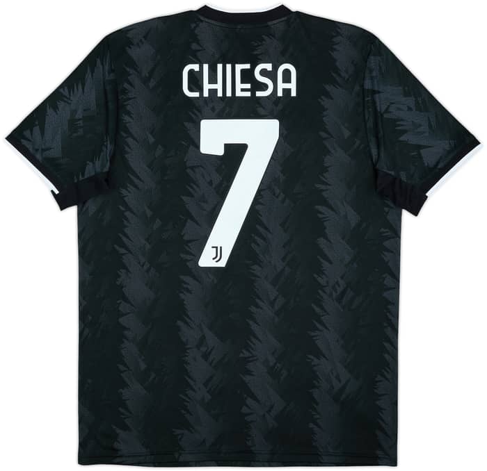 2022-23 Juventus Away Shirt Chiesa #7 - 10/10 - (L)