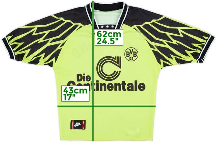 1994-95 Borussia Dortmund Home Shirt - 8/10 - (S)