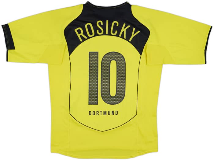 2004-05 Borussia Dortmund Home Shirt Rosicky #10 - 7/10 - (S)