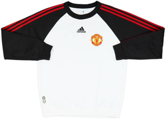 2021-22 Manchester United adidas Teamgeist Sweat Top - 7/10 - (S)