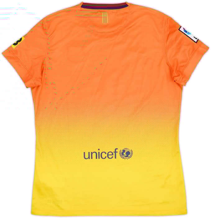 2012-13 Barcelona Away Shirt - 9/10 - (Women's M)