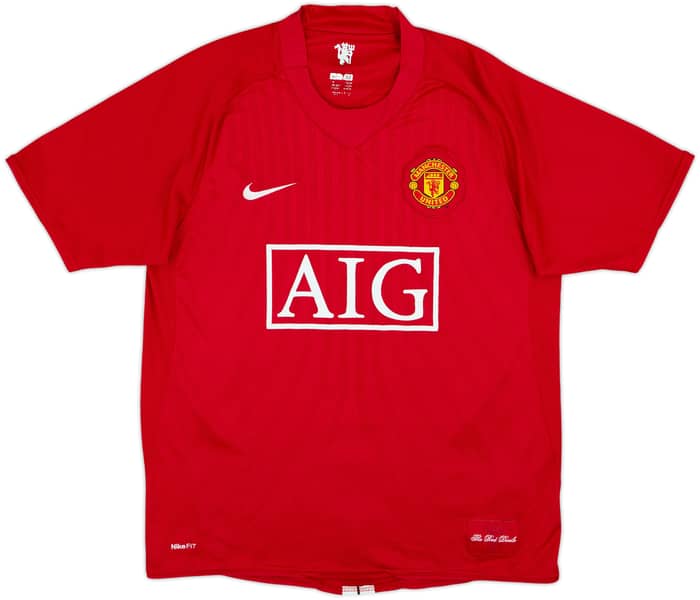 2007-09 Manchester United Home Shirt Ronaldo #7 - 6/10 - (M)