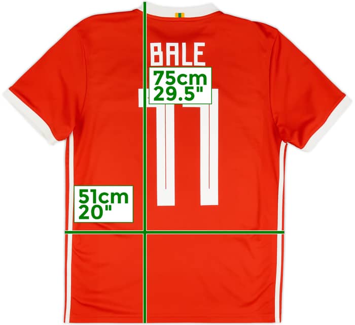 2018-19 Wales Home Shirt Bale #11 - 8/10 - (M)