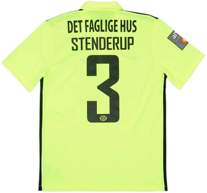 2016-17 Esbjerg Away Shirt Stenderup #3 (M)