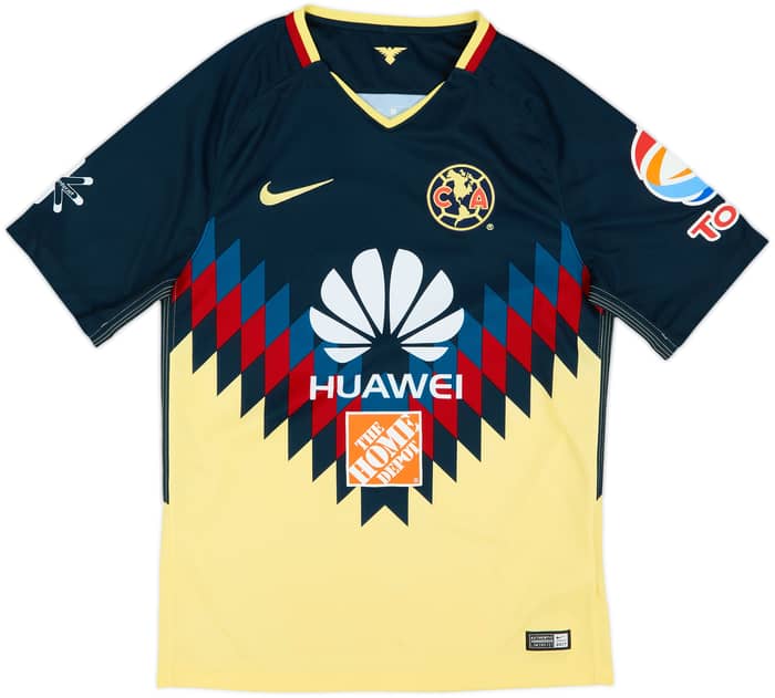 2017-18 Club America Home Shirt - 10/10 - (S)