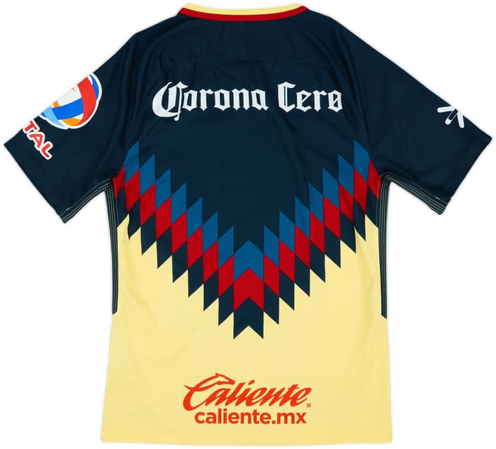 2017-18 Club America Home Shirt - 10/10 - (S)