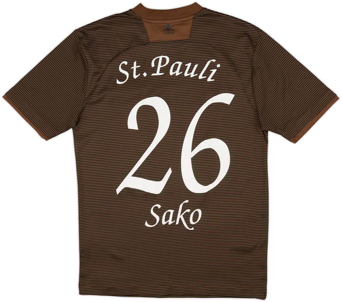 2008-09 St Pauli Home Shirt Sako #26 - 9/10 - (S)