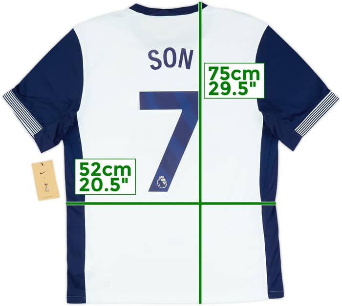 2024-25 Tottenham Home Shirt Son #7 (M)